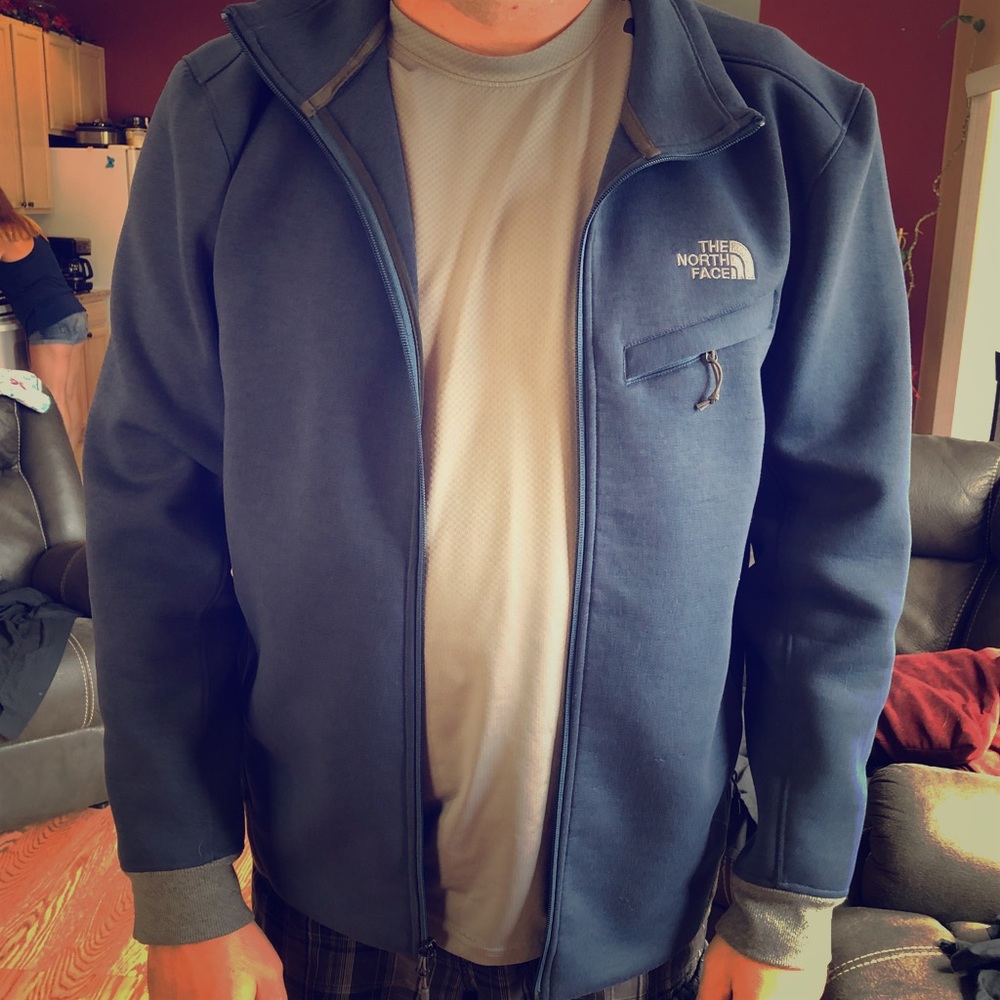 Men’s Northface Zipup Jacket- THICK! Men’s XL